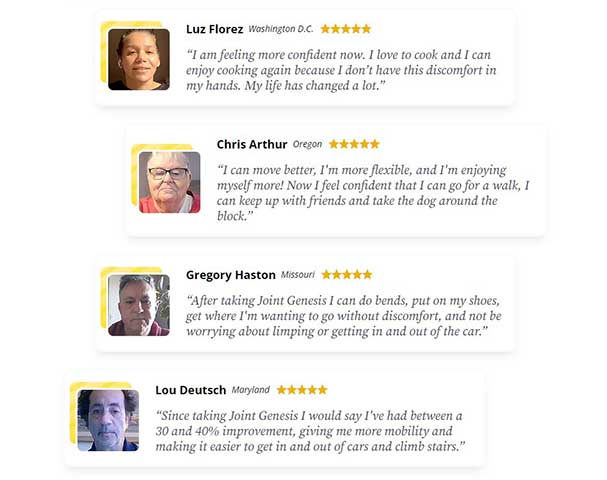 Joint Genesis — Transformative Reviews from Real Users