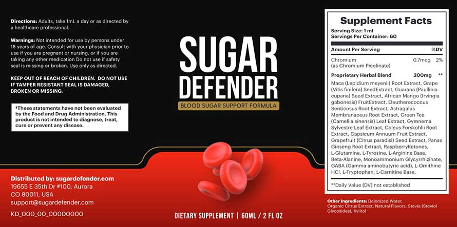 Sugar Defender Drops Reviews — Mastering Blood Sugar Balance