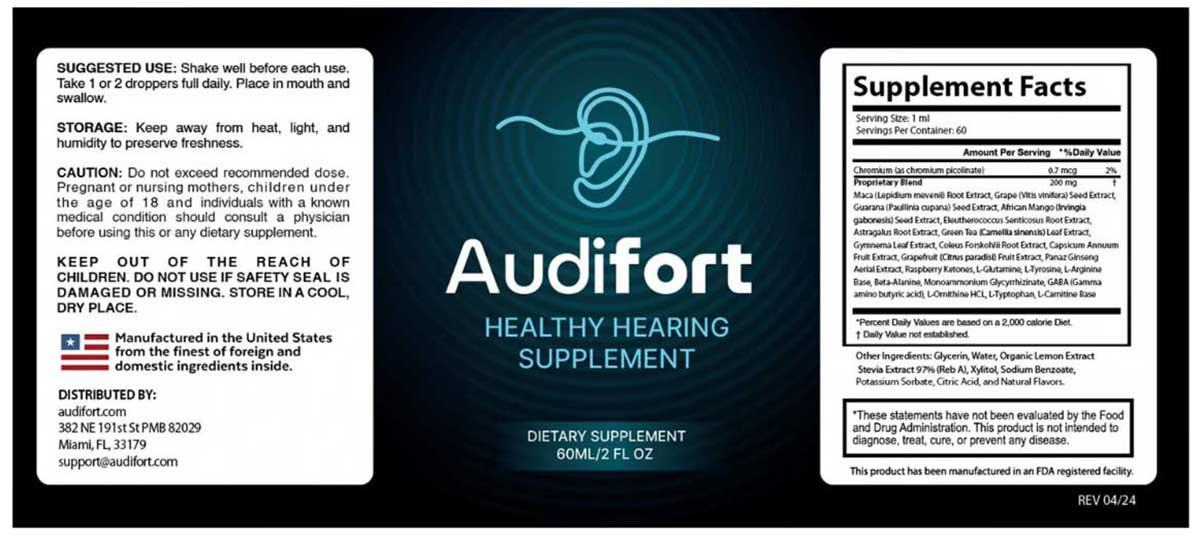 Audifort-Supplements-facts